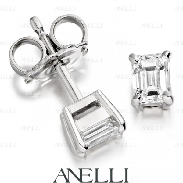 Diamanti taglio Smeraldo 1 Carato G-VS1