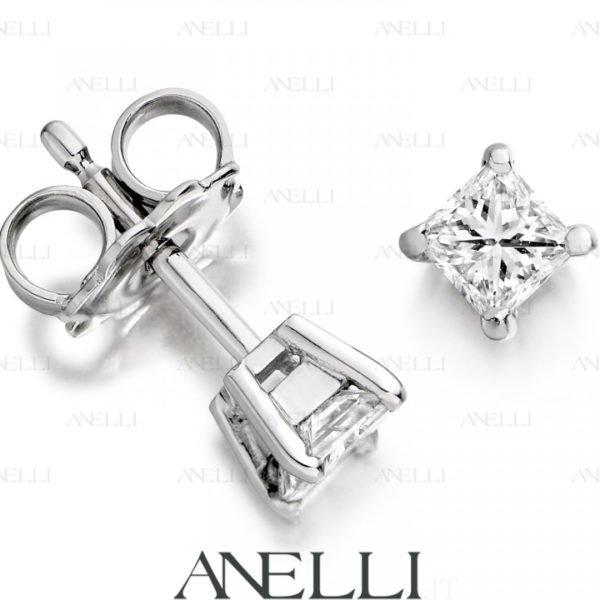 2 Diamanti Princess da 0.50 Carati F-VVS1
