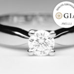 Solitario Mezzo Carato D-IF certificato GIA