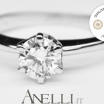 Anello di Fidanzamento 0.60 Carati D-VVS1 GIA