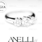 Trilogy Fidanzamento 0.80 Carati F-VVS1 GIA