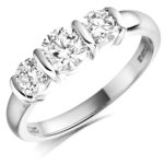 Anello Trilogy 1.40 Carati F-VVS1 GIA