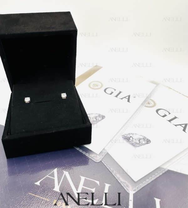 Punti Luce 2 da 0.40 D-IF Triplo Excellent GIA