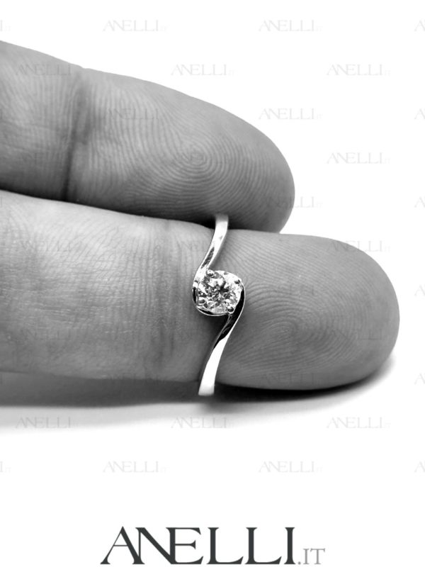 Solitario 0.35 G-VS1 Triplo Excellent GIA