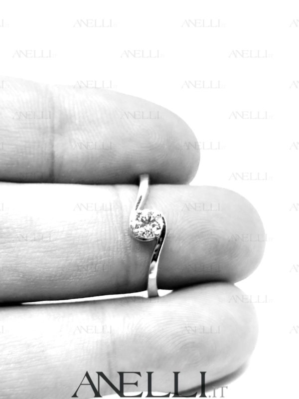 Solitario 0.35 G-VS1 Triplo Excellent GIA