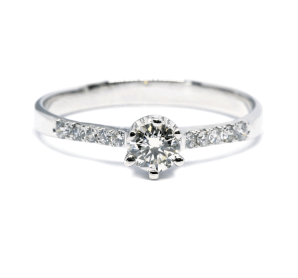 Anello di Fidanzamento con Diamanti