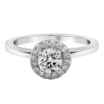 Anello da Fidanzamento Halo