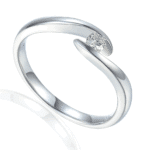 Anello Fidanzamento 0.30 Carati GIA