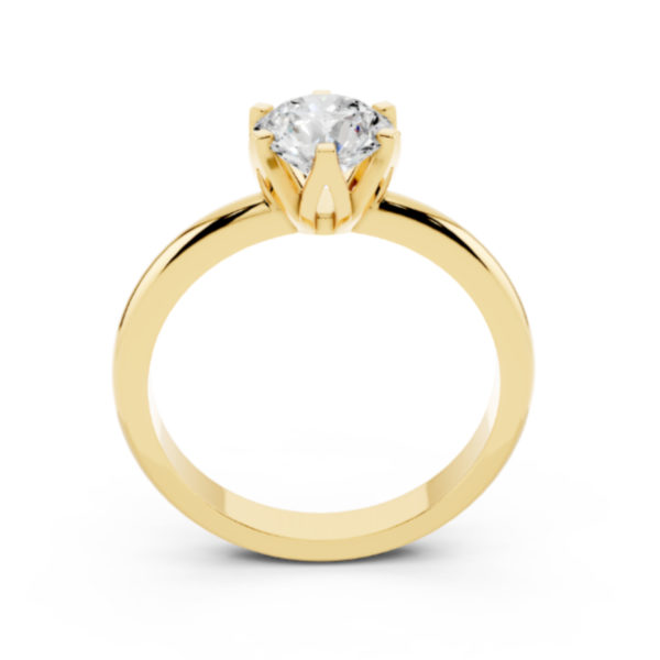 Anello Artigianale 1 Carato F-VS1 GIA
