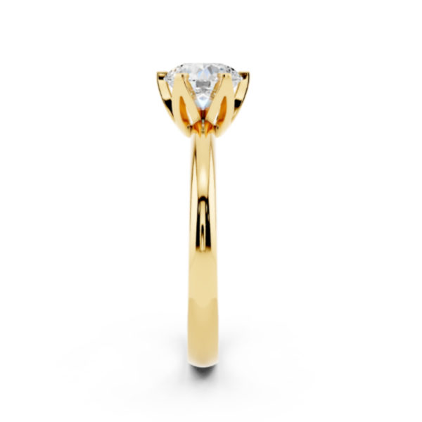 Anello Artigianale 1 Carato F-VS1 GIA