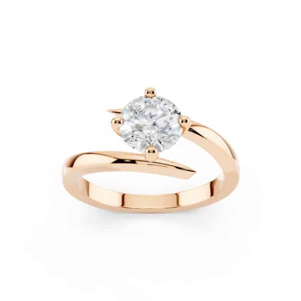 Anello Fidanzamento 1 carato F-VVS1 GIA