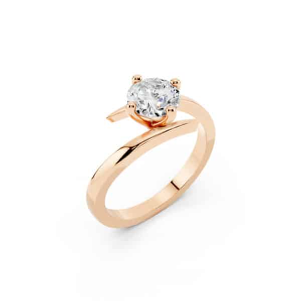 Anello Fidanzamento 1 carato F-VVS1 GIA