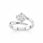 Solitario Fidanzamento 1 carato F-VS1 GIA