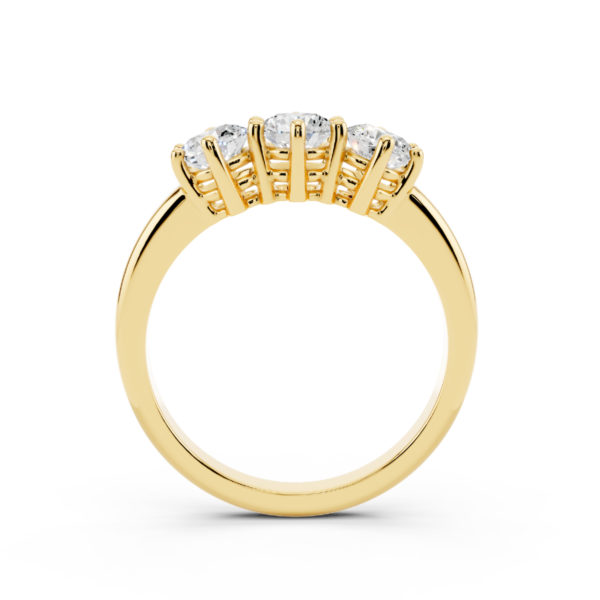 Anello Trilogy Diamanti 1.20 Carati D-VS1 GIA