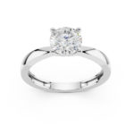 Anello 1 Carato D-VS1 Triplo Excellent GIA