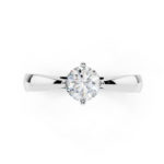 Anello Solitario 0.60 D-VS1 Triplo Excellent GIA