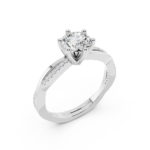 Solitario Fidanzamento Infinito 1 Carato GIA